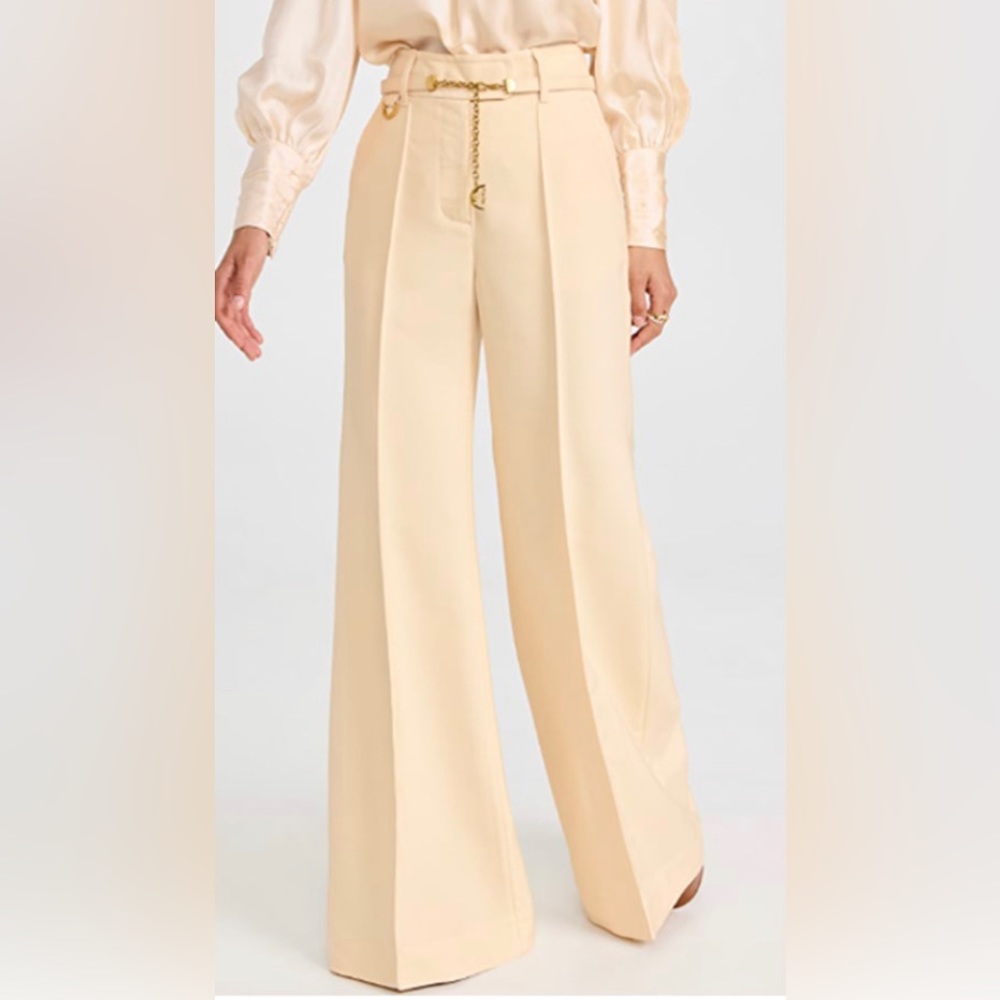 Zimmerman Kaleidoscope Wide Leg Pant NWT size 1. Ivory color